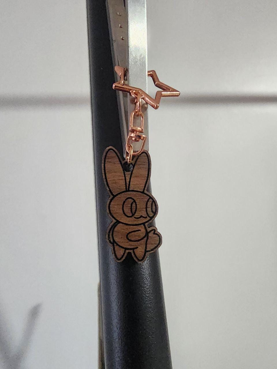 Jackalope and Rabbit Keychains