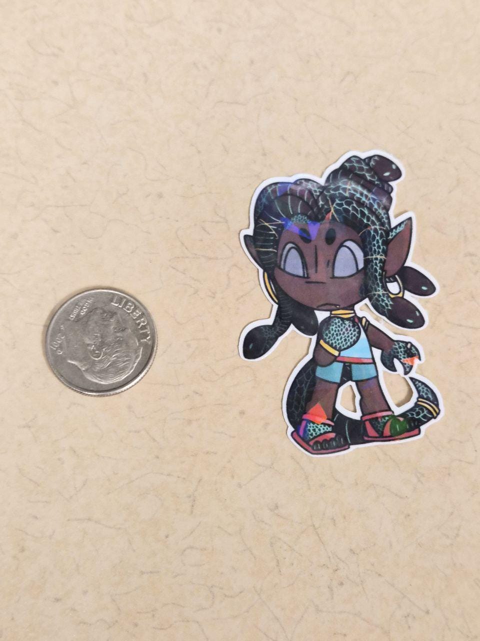 Greek Myth Holographic Stickers