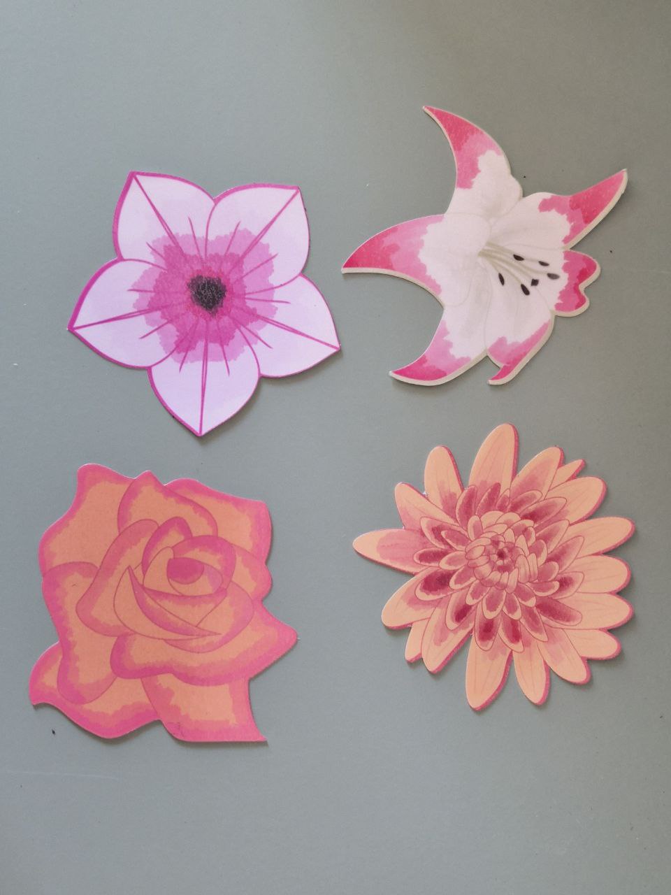 Flower Stickers