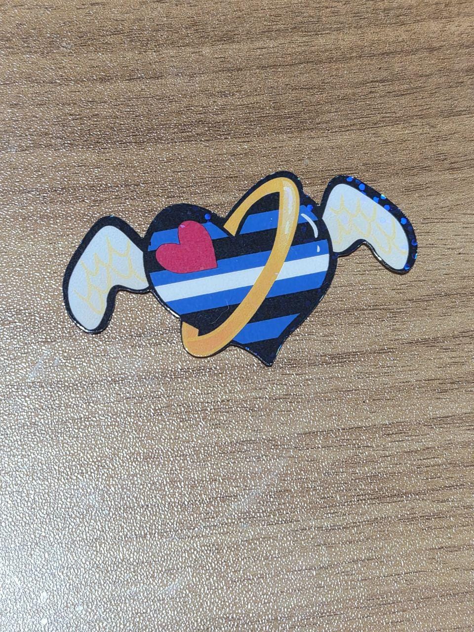 Angel Pride Holographic Stickers