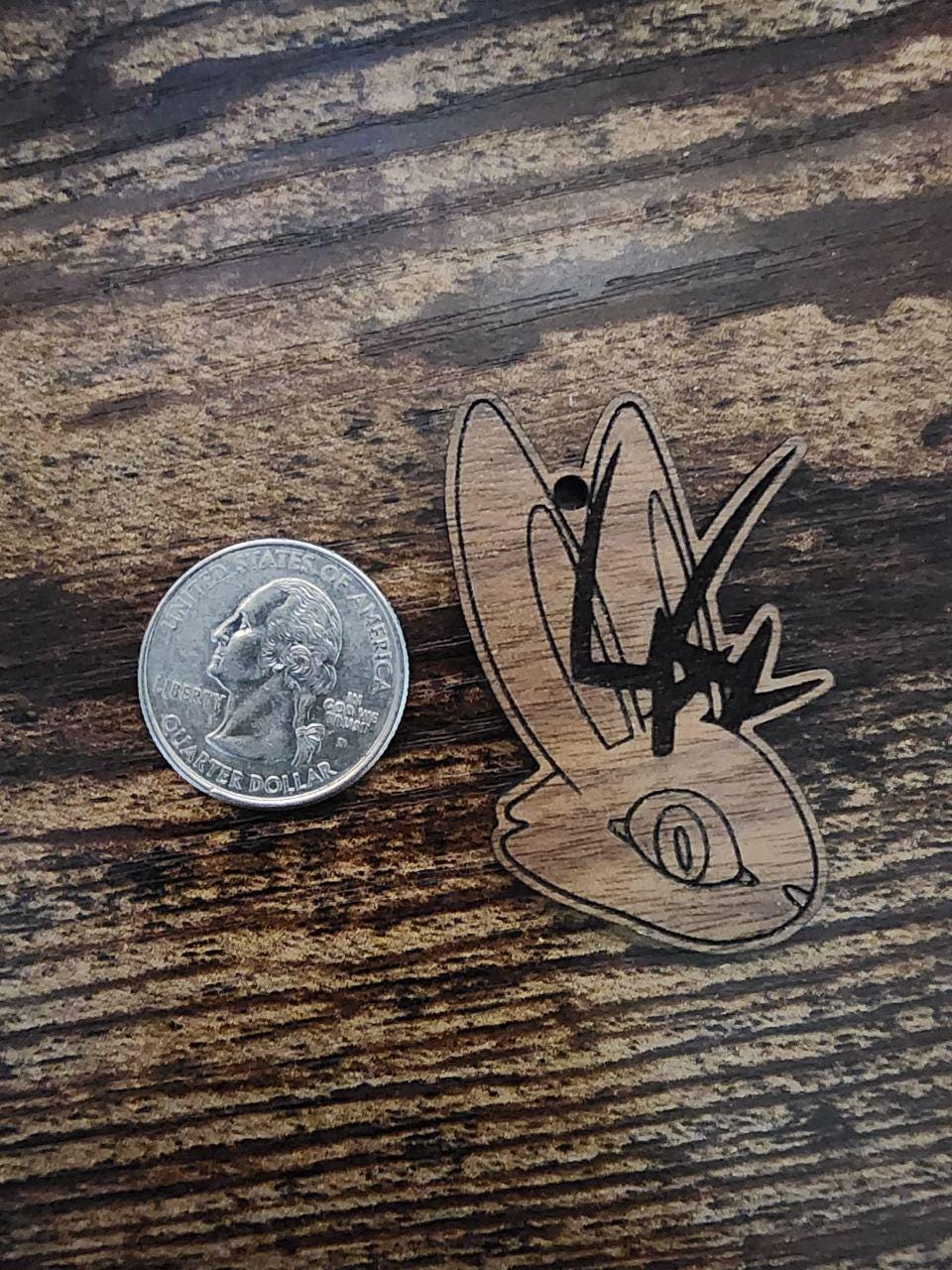 Jackalope and Rabbit Keychains