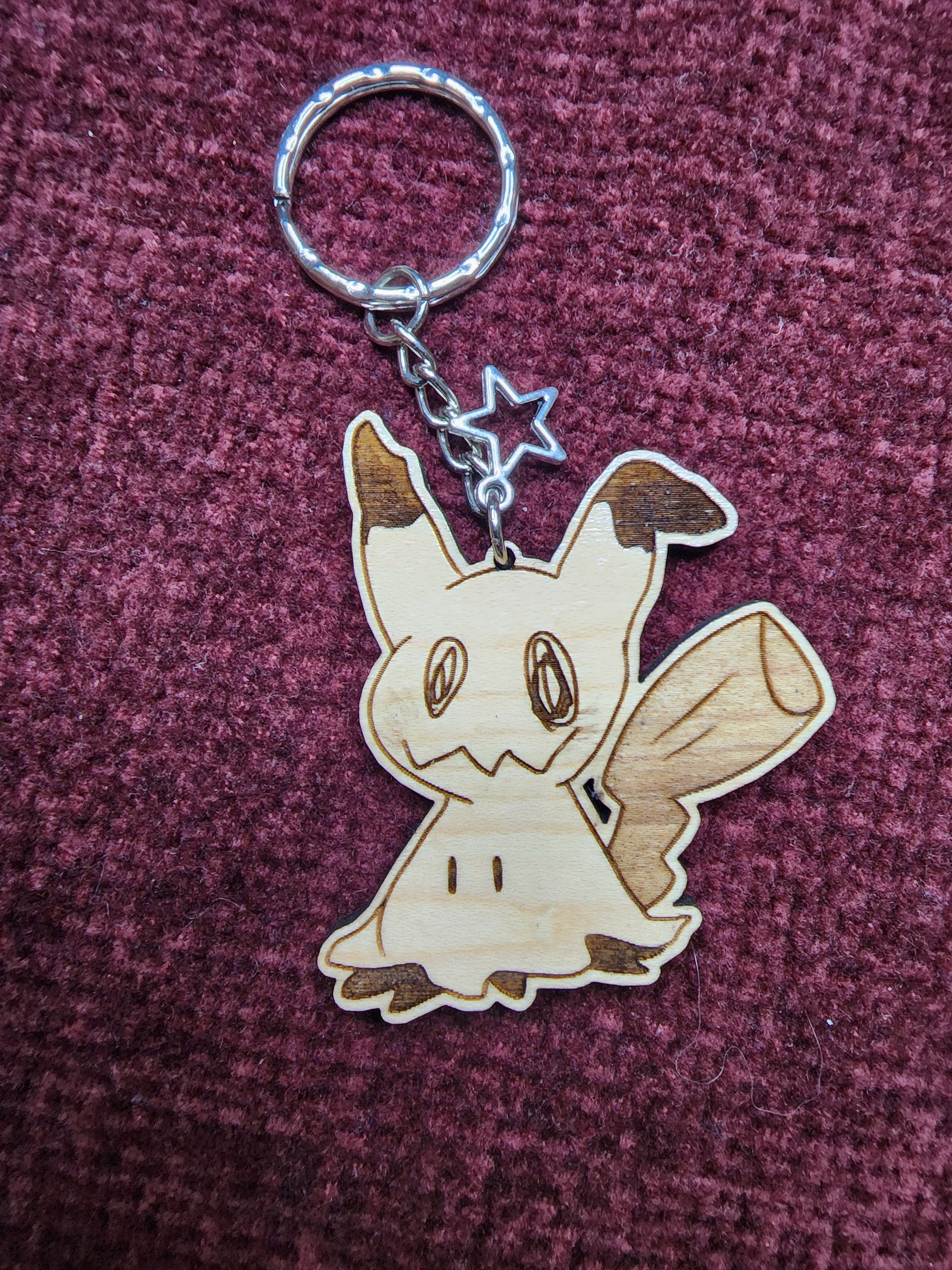 Later Gen Pokemon Wooden Keychains