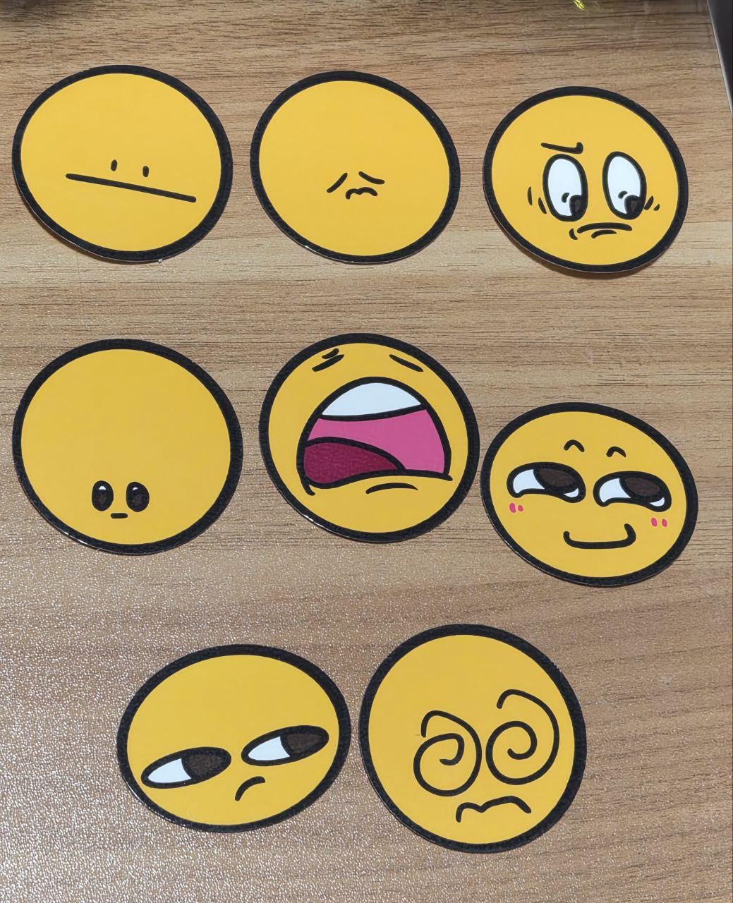 Emotion Laminated Stickers