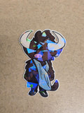 Greek Myth Holographic Stickers