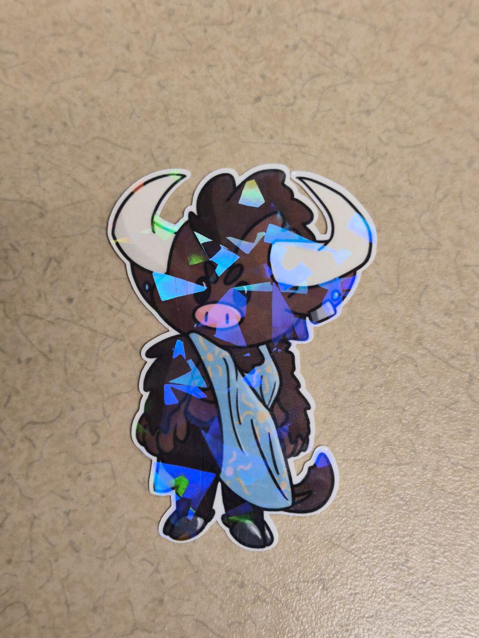 Greek Myth Holographic Stickers