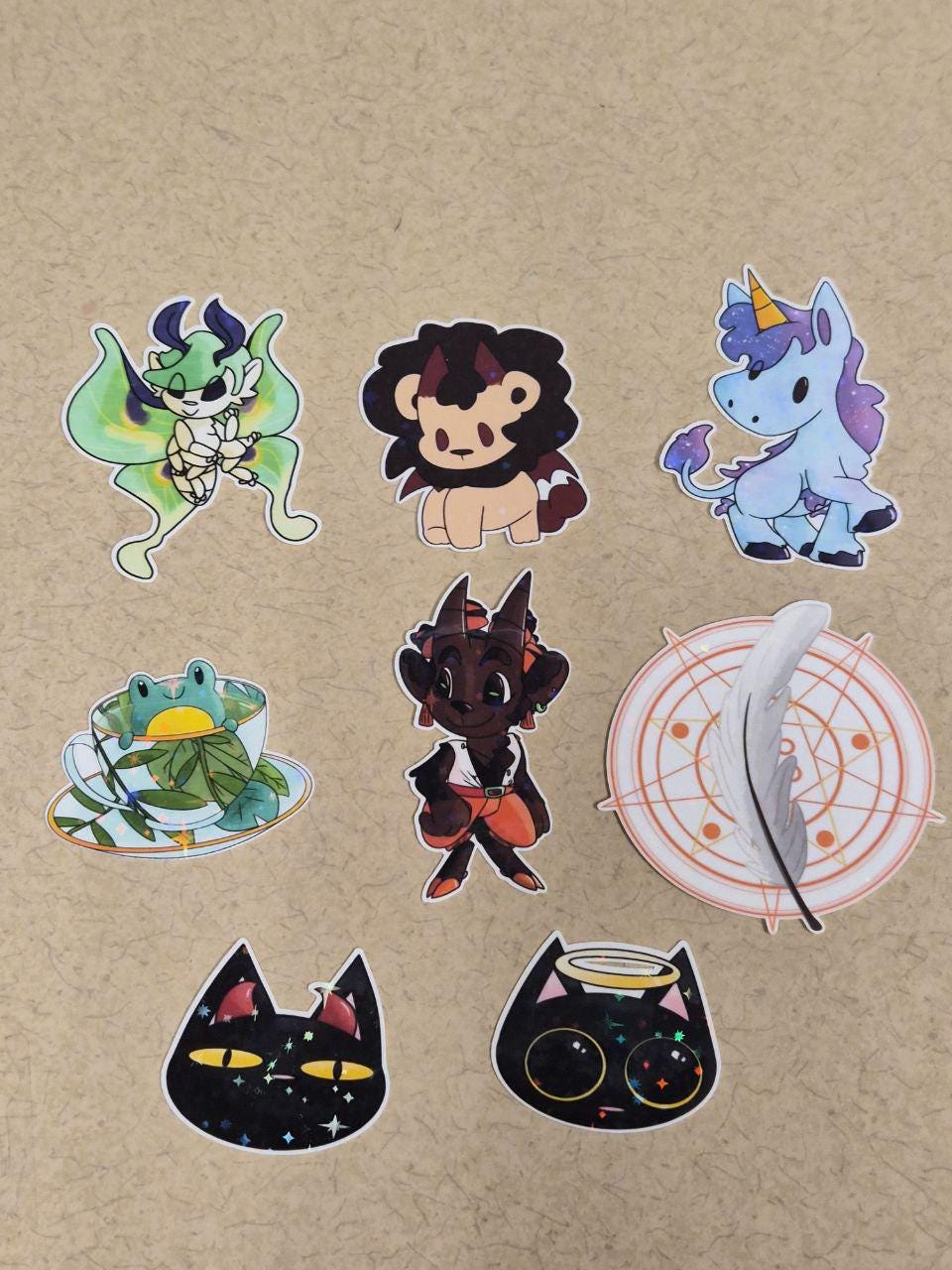 Star Holographic Stickers