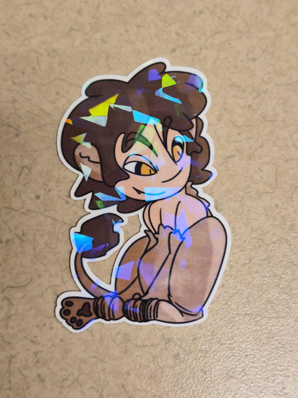 Greek Myth Holographic Stickers