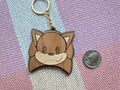3D Wooden Sonic Keychains