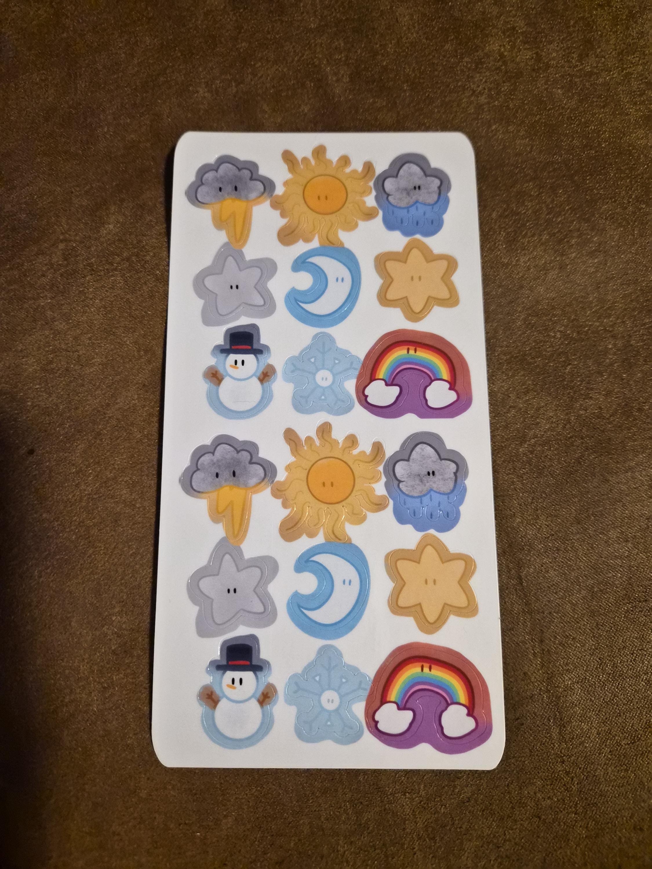 Weather Laminated Sticker Sheet