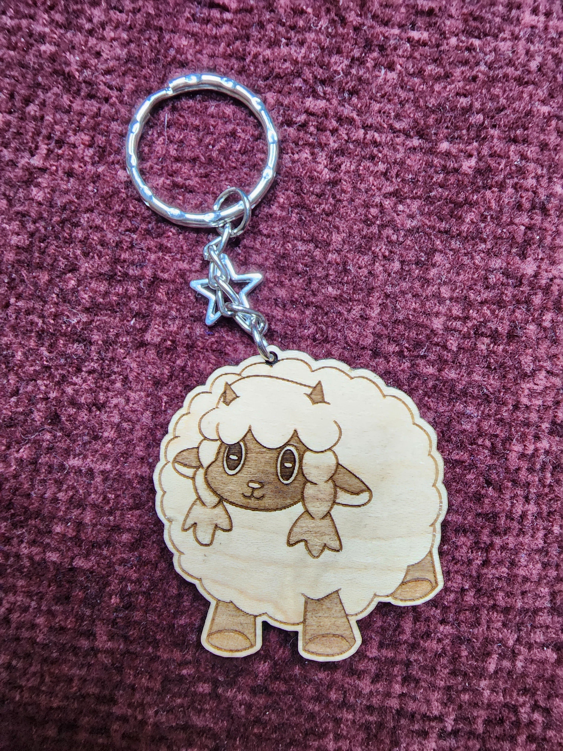 Later Gen Pokemon Wooden Keychains